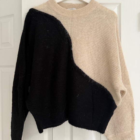 & Other Stories Colour Block Sweater - Picture 1 of 3